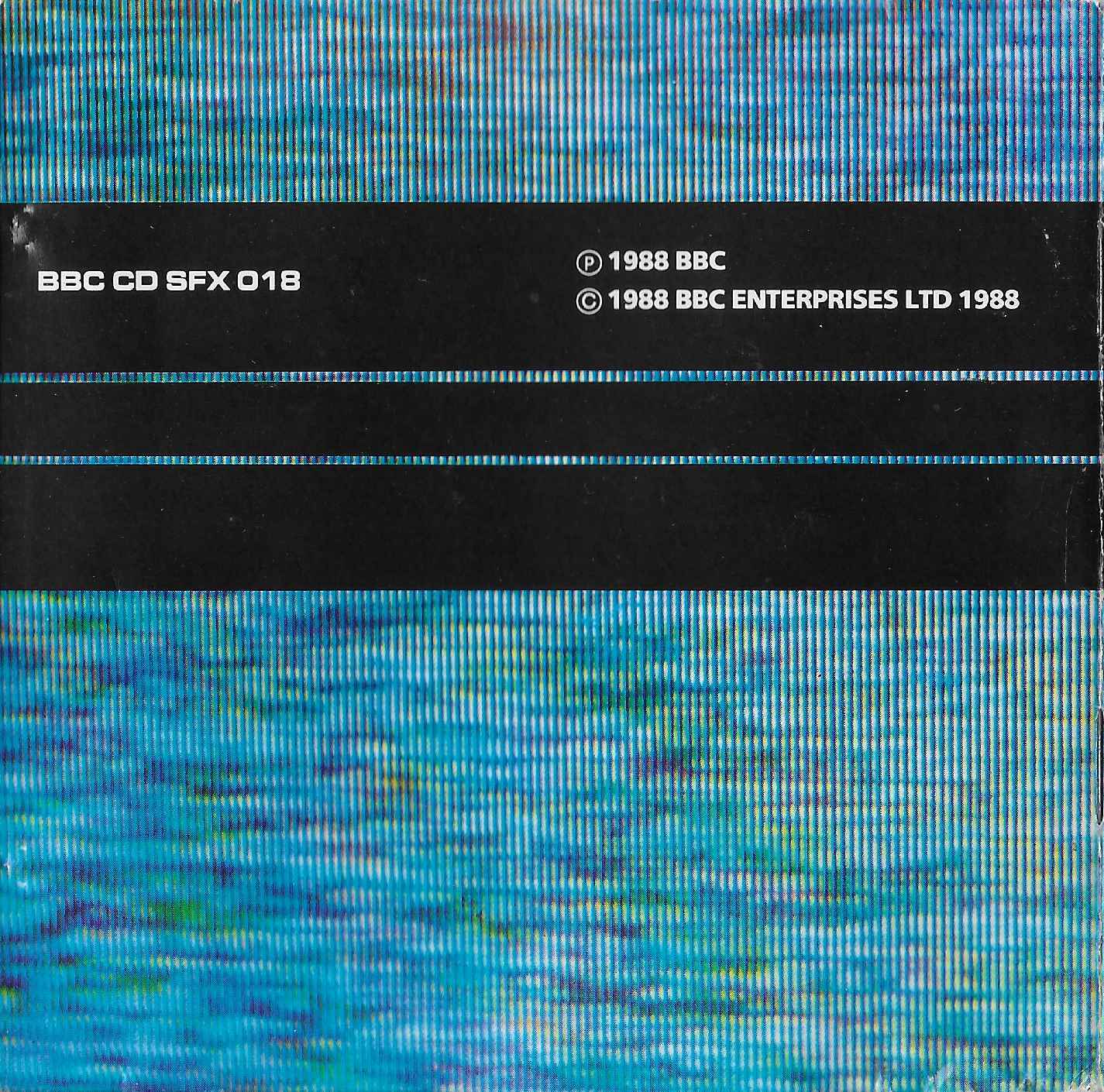 Middle of cover of BBCCD SFX018
